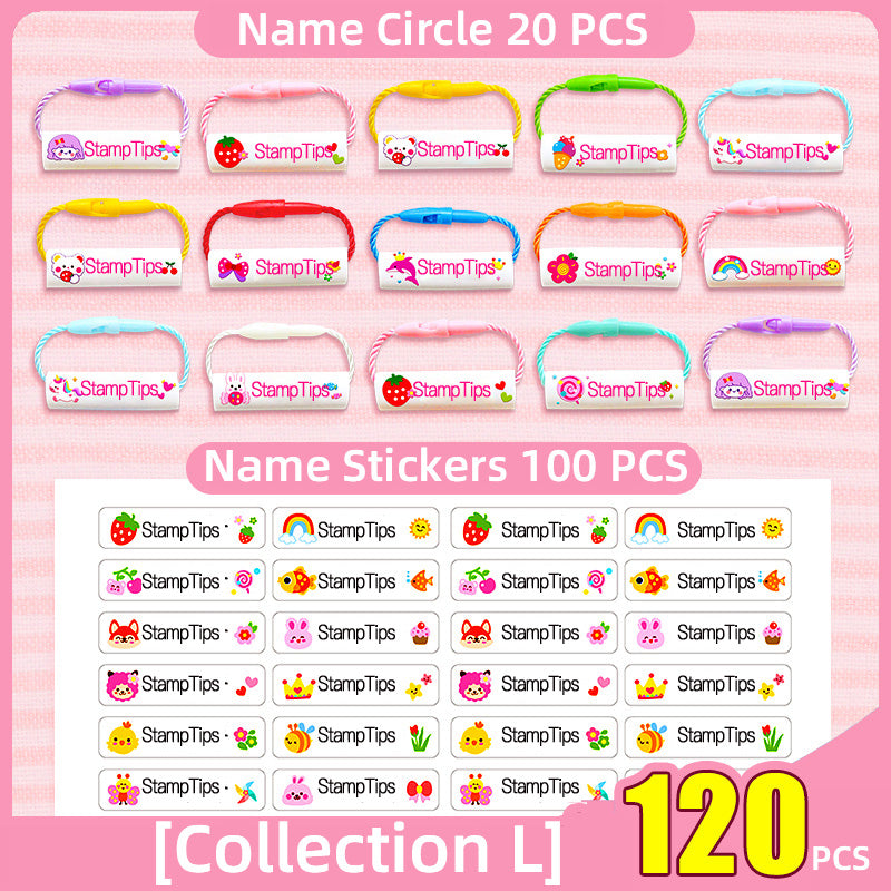 Custom Kids Colorful Cartoon Name Lanyard