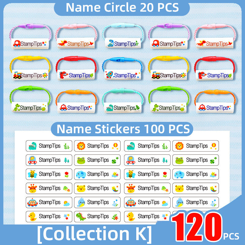 Custom Kids Colorful Cartoon Name Lanyard