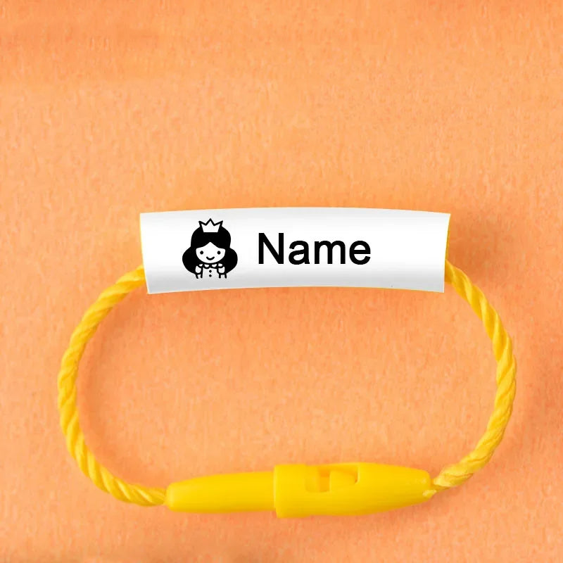 Custom Kids Cartoon Name Lanyard