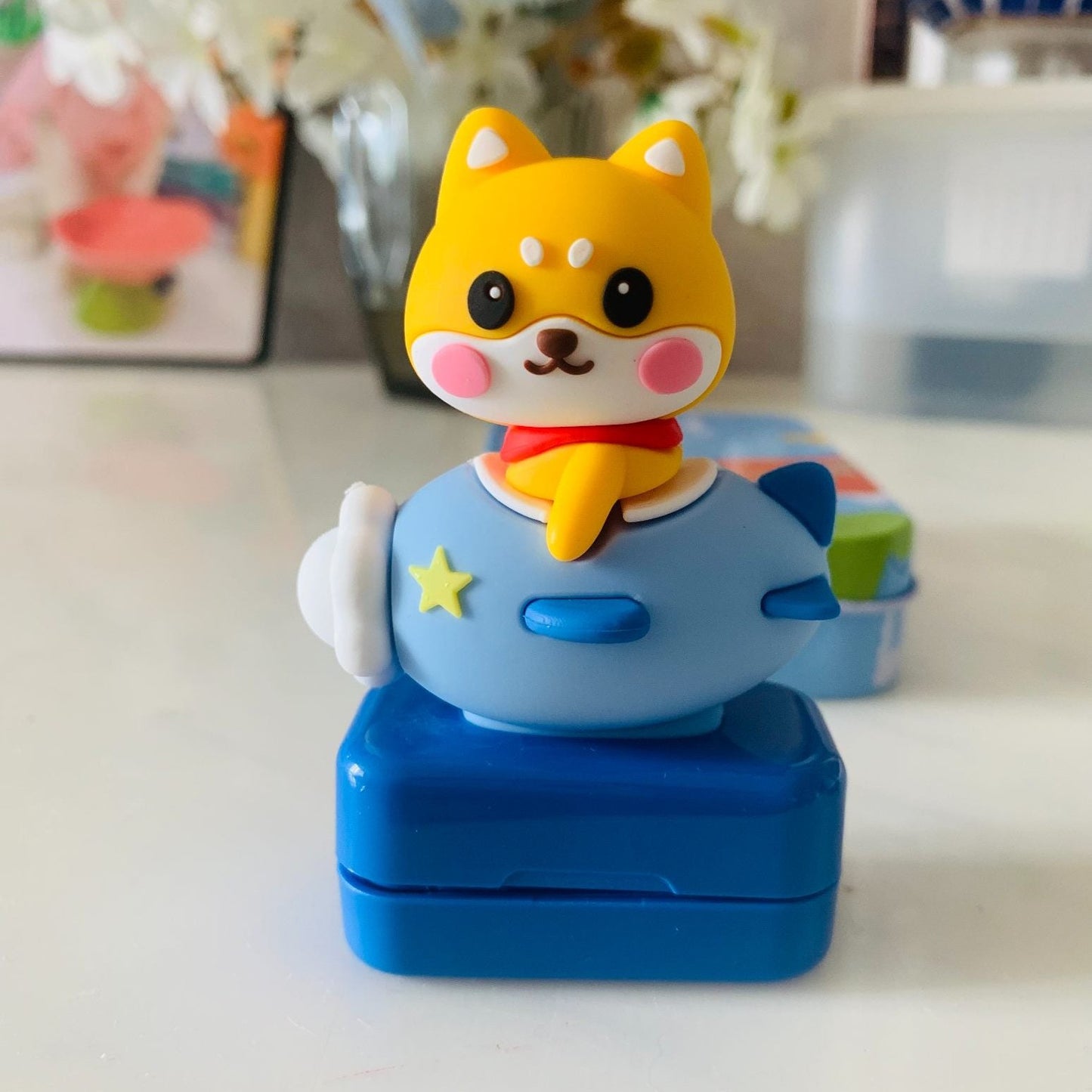 Cartoon Dolls Kids Name Stamp