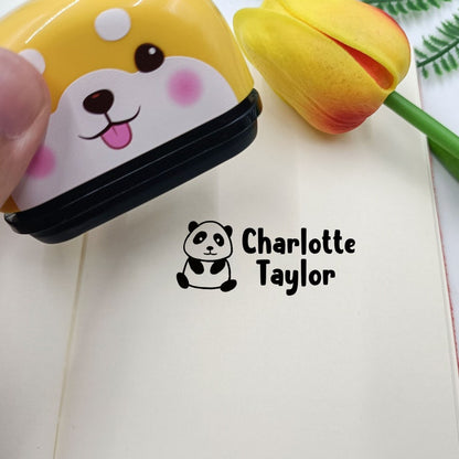 Cartoon Pet Kids Name Stamp